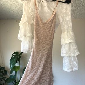 Super cozy pink “ballerina” dress